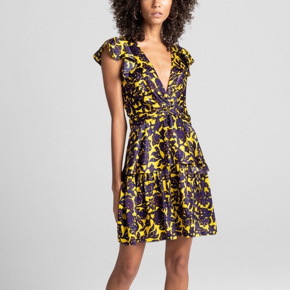 CHIC NYE PARTY DRESS A.L.C Viera Dress Size 6 - Picture 4 of 8